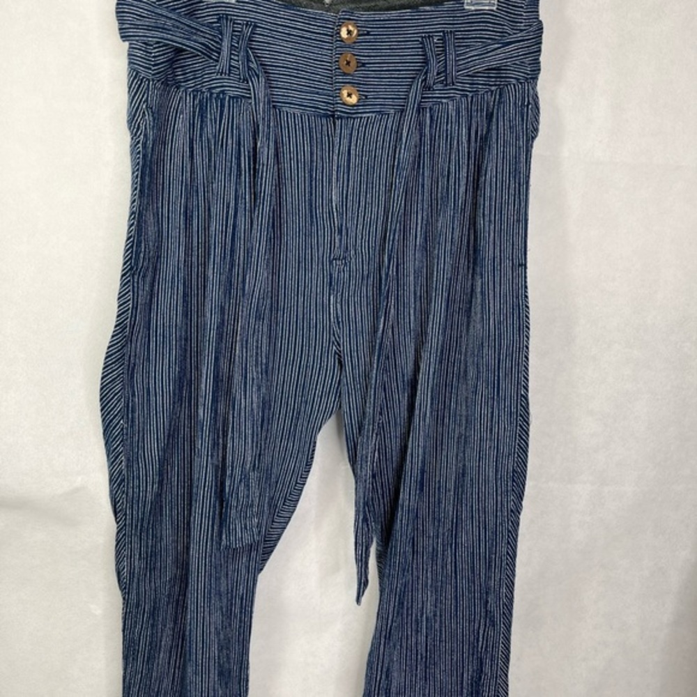 Free people high waist cotton pants